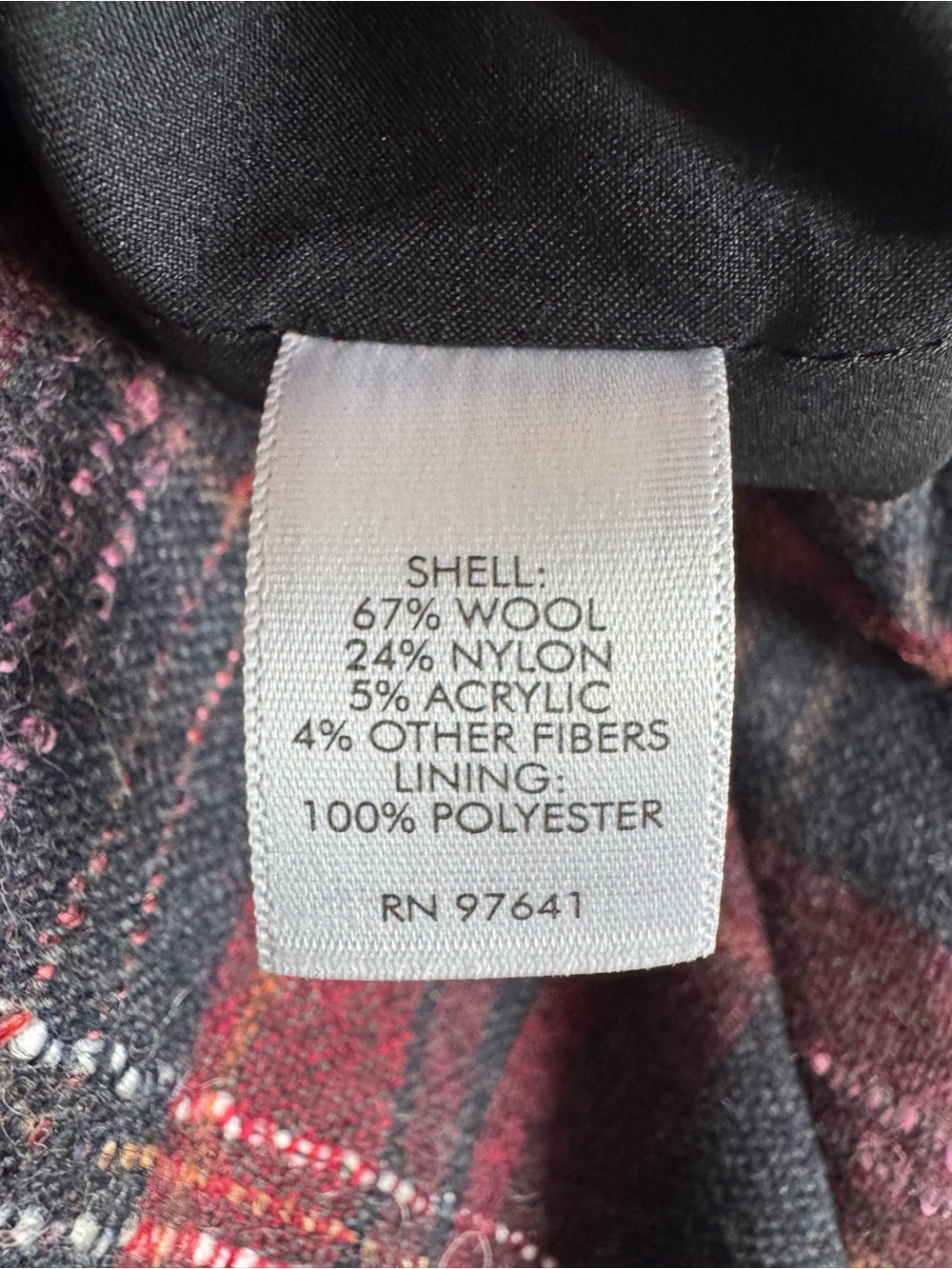 J. Jill Wool Blend Plaid Skirt NWT - Picture 7 of 9